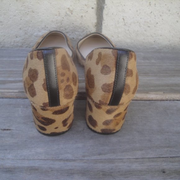 Cole Haan Real Fur 2" heel Professional Chic Heels 6B - Picture 4 of 6